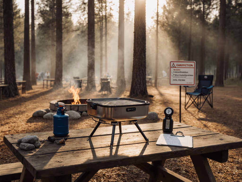 2025 Portable Travel Grill Guide: Hassle-Free, Rules-Compliant Cooking