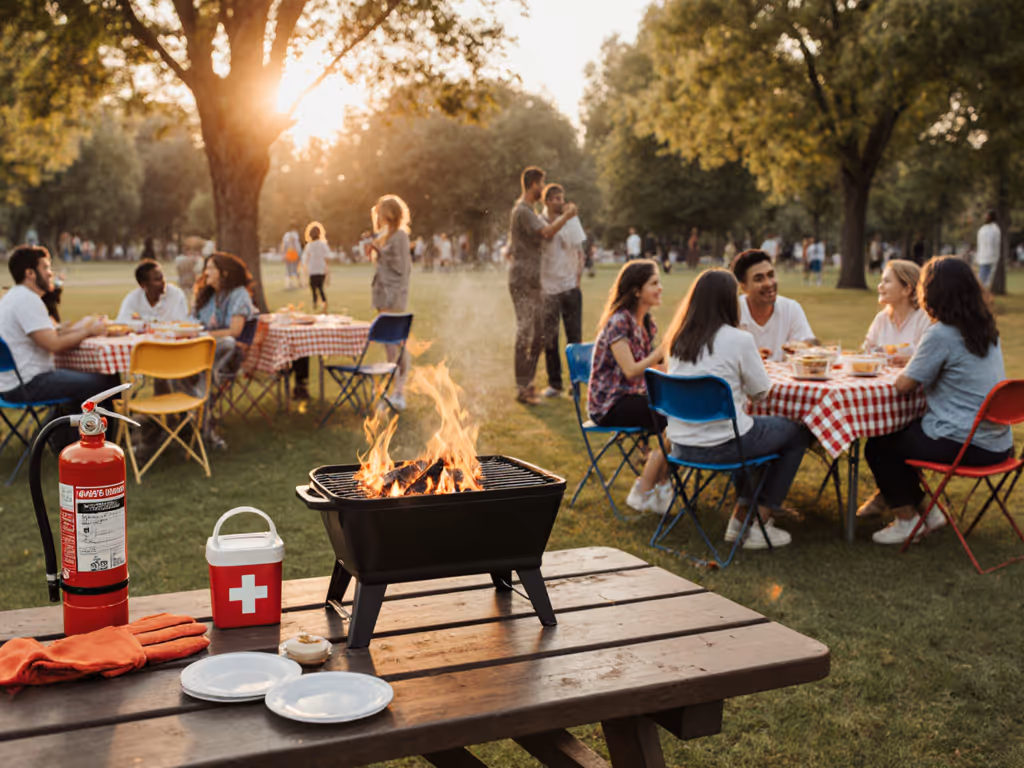 Host Community Grills: Safe Portable BBQ Event Guide