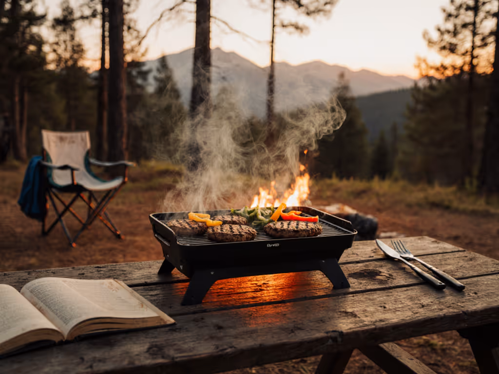 Maximize Portable Travel Grill Space: Efficient Small-Batch Cooking