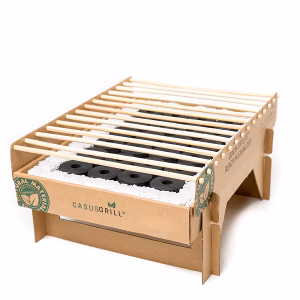 CasusGrill Biodegradable Mini Grill